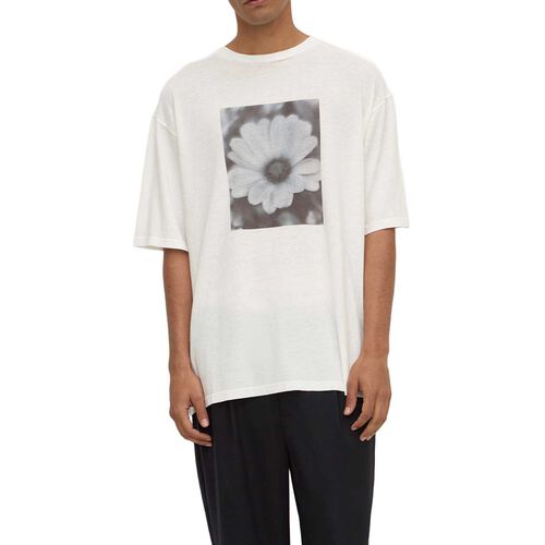 Assembly Label Flora Cottn Hemp Tee Antique White